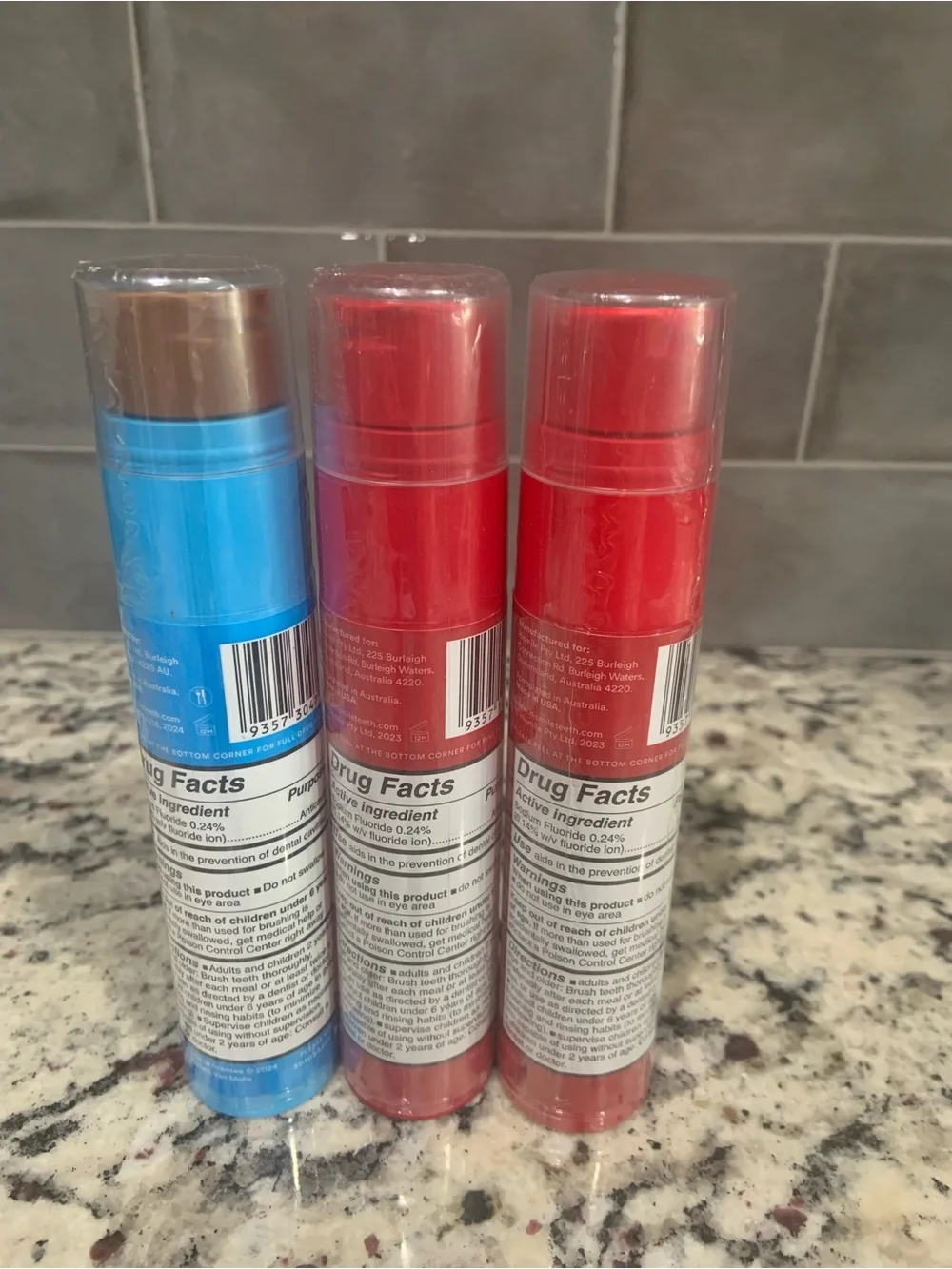 Bundle of 3 Hismile Toothpastes for Binx325